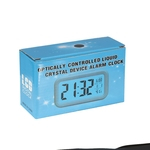 Mute Relógio Eletrônico Digital com Função Temperatura Snooze (excluindo as pilhas) Equipamento domótico