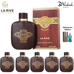 Combo 05 Perfumes - Cabana La Rive Eau de Toilette - Perfume Masculino 90ml