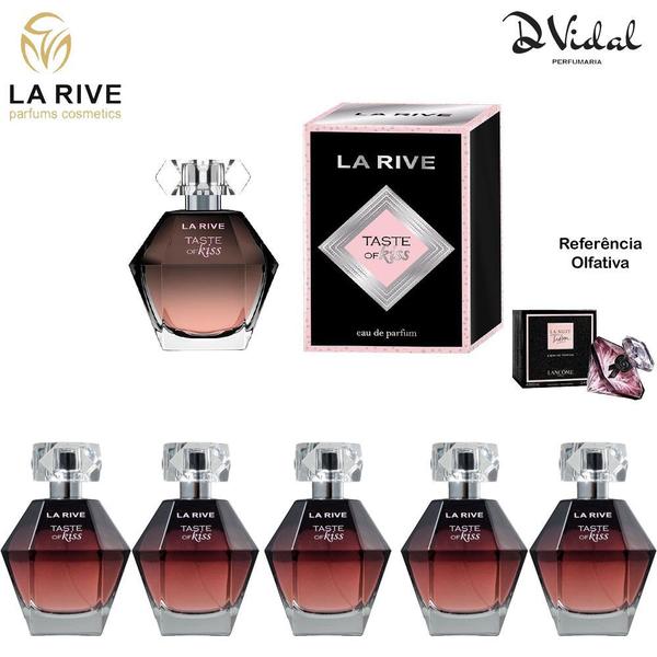 Combo 05 Perfumes - Taste Of Kiss La Rive Eau de Parfum - Perfume Feminino 100ml