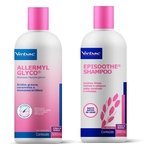 Combo 1un Allermyl Glyco 500Ml + 1un Episoothe Shampoo 500ml