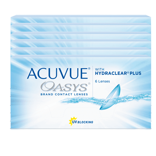Combo 6 Caixas Acuvue Oasys (+0,50)