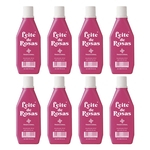 Combo 8 Leite de rosas desodorante tradicional combate a oleosidade limpa e protege sua pele 60ml