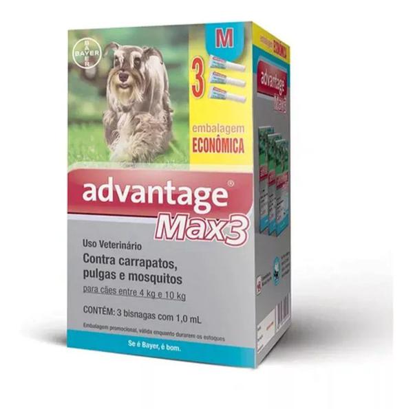 Combo Advantage Max 3 - de 4 a 10k Leve 3 Pague 2 - Bayer