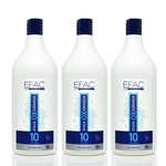 Combo 3 Água Oxigenada EFAC OX 10 Volumes - 900ml cada