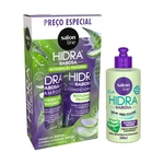 Combo Babosa Shampoo, Condicionador e Creme de Pentear 300ml Hidra Salon Line