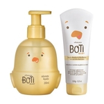 Combo Boti Baby Banho: Sabonete Líquido Corpo E Cabelo + Loção Hidratante De Banho E Pós Banho