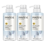Combo C/3 - Shampoo Pantene Micellar Pro-V Blends - 300 Ml