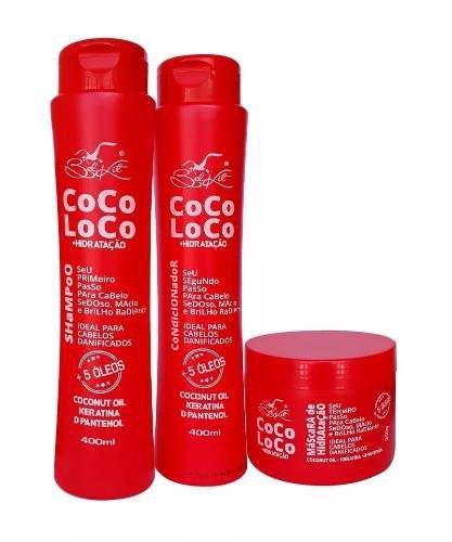 Combo Coco Loco 6 Shampoos, 6 Condicionadores e 6 Máscaras - Belkit
