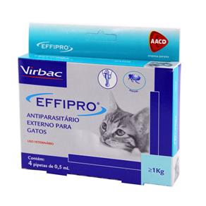 Combo Effipro Gatos Anti-pulgas (Leve 4 Pague 3) - Virbac