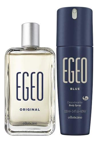Combo Egeo: Desodorante Colônia Original + Desodorante Body Spray Blue