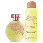 Combo Floratta L'Amore - Floratta L´amore Desodorante Colônia 75ml - Floratta L'Amore Antitranspirante Desodorante Aerosol - 75g