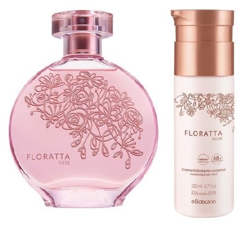 Combo Floratta Rose - Colônia + Hidratante