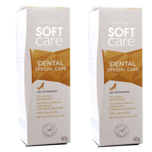 Combo Gel Pet Society Soft Care Dental Special Care - 60g