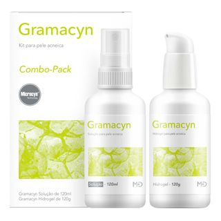 Combo Gramacyn Under Skin - Solução + Hidrogel Kit