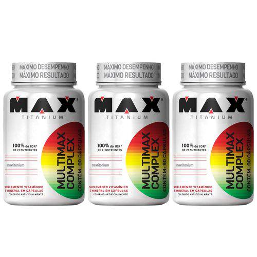 Combo 3 Multimax Complex - Max Titanium