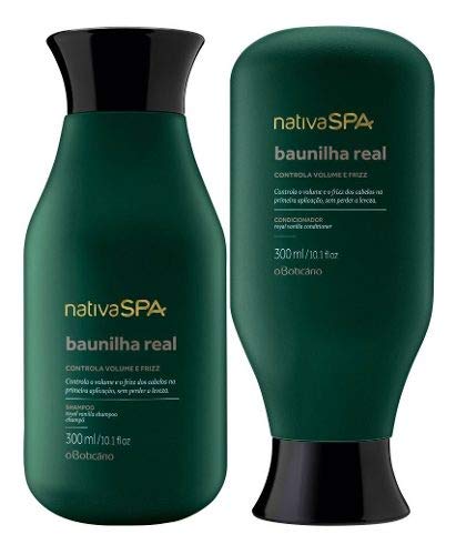 Combo Nativa Spa Baunilha Real: Shampoo + Condicionador