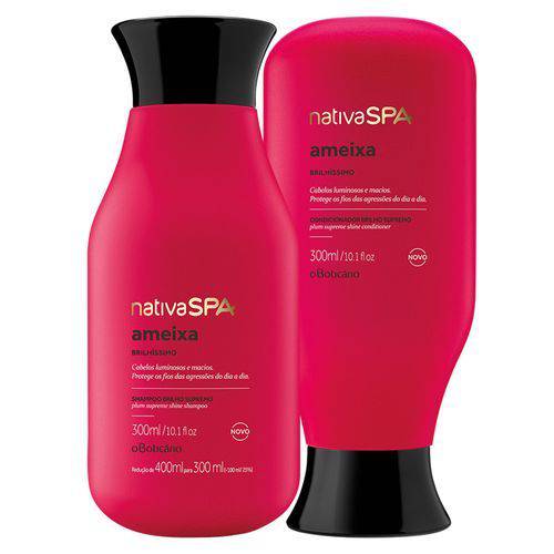Combo Nativa Spa Shampoo + Condicionador Ameixa o Boticario