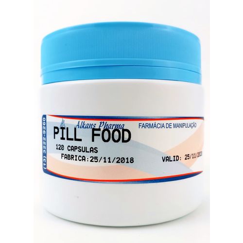 Combo 2 Potes de Pill Food Complex 120 Cápsulas Cada
