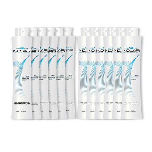 Combo Progressiva Nouar Professional Cacau Platinum 1L X 6 Kits Shampoo & Redutor