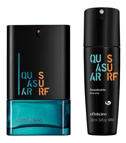 Combo Quasar Surf: Des. Colônia + Desodorante Body Spray