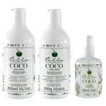 Combo Reparação Capilar Shampoo Condicionador Elixir Terra Coco