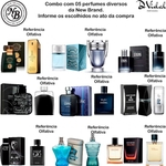 Combo Revenda 03 Perfumes New Brand Masculinos ou Femininos