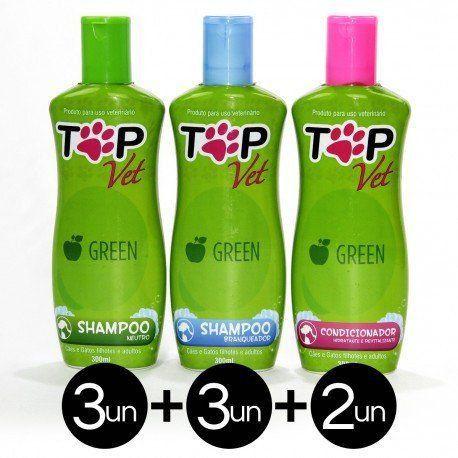 Combo Shampoo e Condicionador Linha Green 300ml - Top Vet