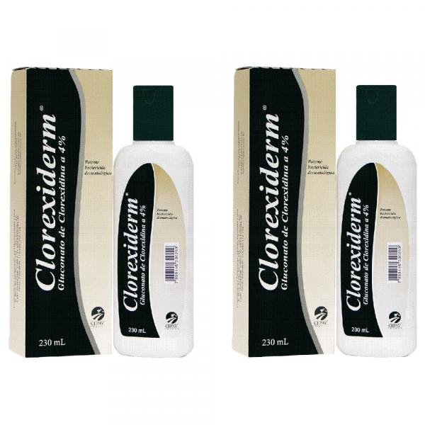 Combo 2Un Shampoo Clorexiderm 4% 230Ml Cada - Cepav