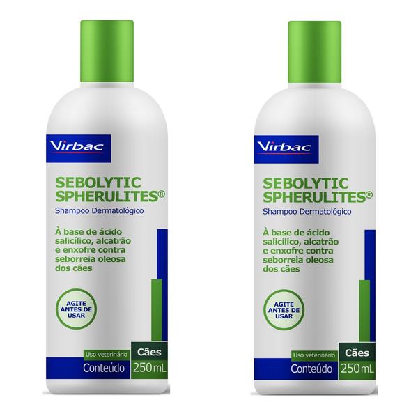 Combo 2un Shampoo Sebolytic Seborreia Oleosa - Virbac