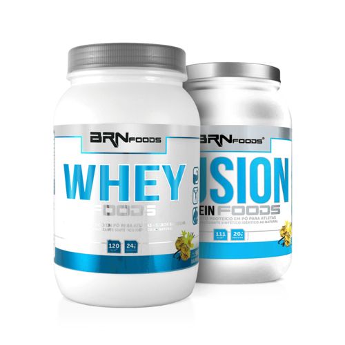 Combo Whey Foods + Fusion Protein - Brn Foods