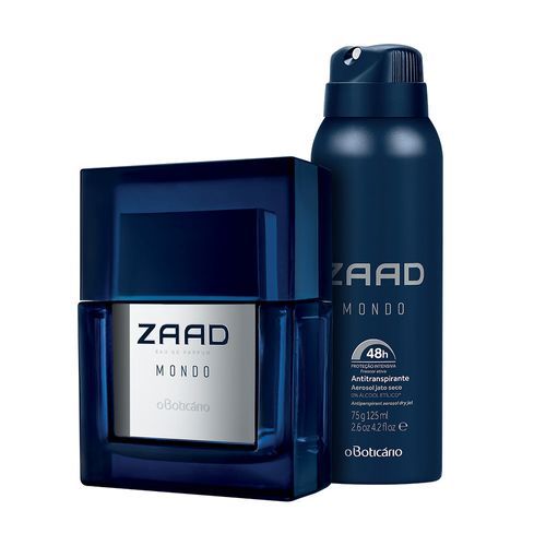 Combo Zaad Mondo com Desodorante Aerosol