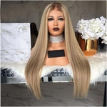 Comércio Exterior de venda Cos Carve-Long peruca de cabelo Europa E América Coloração Gradiente peruca Womens peruca Moda