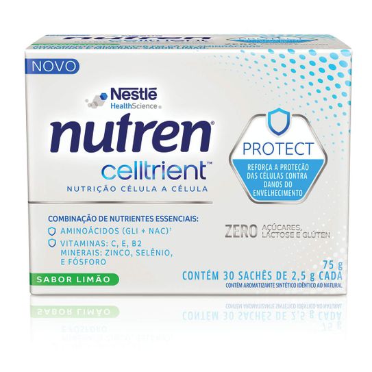 Complemento Nutren® Celltrient™ Protect Limão 75g Complemento Nutren Celltrient Protect Limão 75g