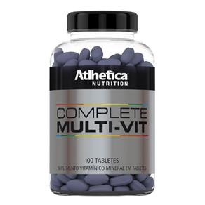 Complete Multi-Vit Atlhetica Nutrition - Natural - 100 Tabletes
