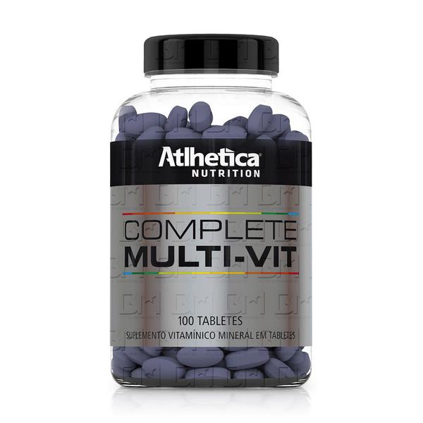 Complete Multi-Vit Multivitamínico 100 Tabletes - Atlhetica Nutrition