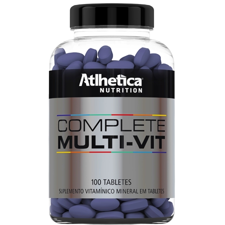 Complete Multivitamínico Atlhetica Nutrition 100 Capsulas
