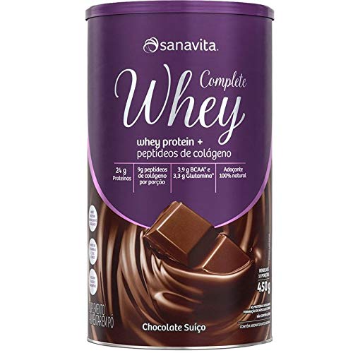 Complete Whey Sanavita 450g Chocolate Suiço