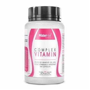 Complex Vitamin - Sem Sabor - 30 Cápsulas