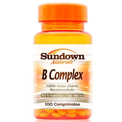 Complexo B 100 Comprimidos - Sundown