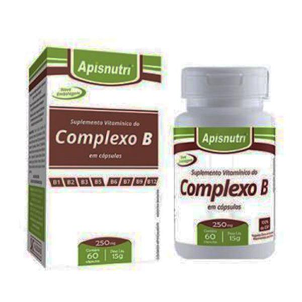 Complexo B 60 Caps 250mg - Apisnutri
