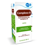 COMPLEXO B COM 100 COMPRIMIDOS EMS