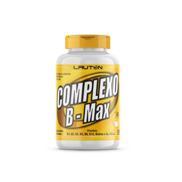 Complexo B Max - 120 Cápsulas - Lauton - Lauton Nutrition