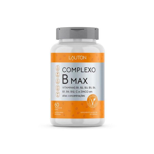 Complexo B Max - 60 Cápsulas - Lauton - Lauton Nutrition