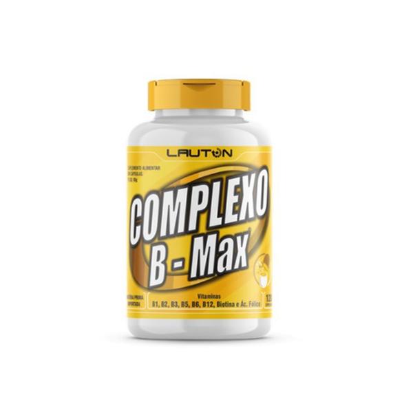 Complexo B Max com 120 Cápsulas - Lauton - Lauton Nutrition