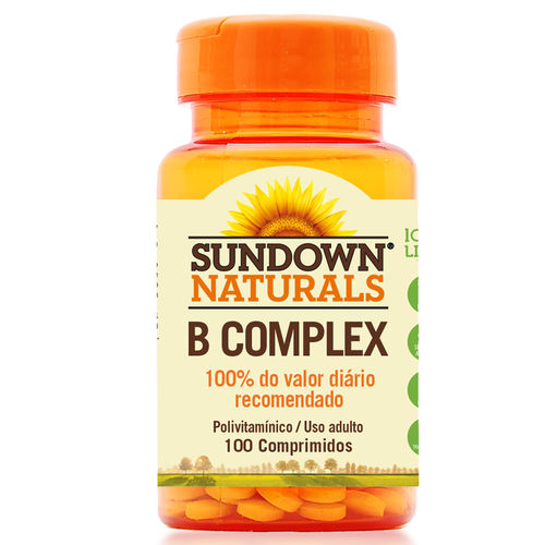 Complexo B - Sundown Vitaminas - 100 Comprimidos