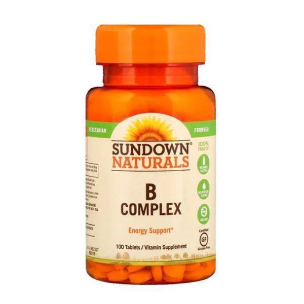 Complexo B - Sundown Naturals - 100 Comp.