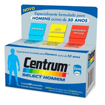 Complexo Vitamínico Centrum Select Homem 150 Comprimidos