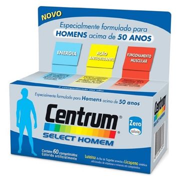 Complexo Vitamínico Centrum Select Homem 60 Comprimidos