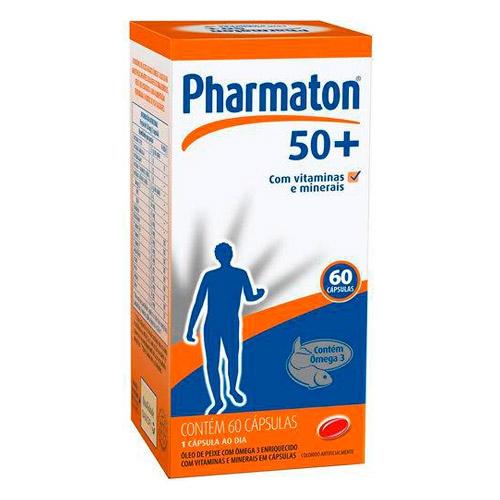 Complexo Vitamínico Pharmaton 50+ 60 Cápsulas