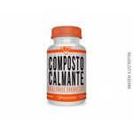Composto Calmante Natural 60 Cápsulas - Melissa/Passiflora/Valeriana